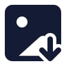 Image Down icon preview