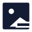 Imageminus icon with solid sharp style