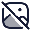 Imagenotfound icon with duotone rounded style