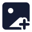 Imageplus icon with solid standard style