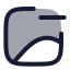 Imageremove icon with duotone rounded style