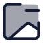 Imageremove icon with duotone standard style
