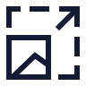 Image Upscale icon preview