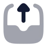 Inbox Upload icon preview