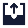 Inbox Upload icon preview