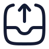 Inbox Upload icon preview