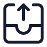 Inbox Upload icon preview