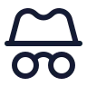 Incognito icon preview