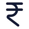 Indian Rupee icon preview