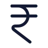 Indian Rupee icon preview