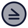 Inequality Circle 02 icon preview