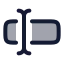 Inputcursortext icon with duotone rounded style