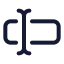 Inputcursortext icon with stroke standard style