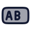 Inputtext icon with duotone rounded style