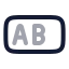 Inputtext icon with twotone rounded style