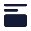 Insertbottomimage icon with solid standard style