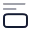 Insertbottomimage icon with twotone rounded style