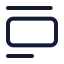 Insertcenterimage icon with stroke standard style