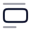 Insertcenterimage icon with twotone rounded style