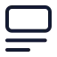 Inserttopimage icon with stroke standard style