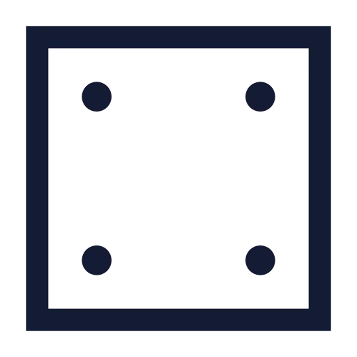 Inspection Panel Icon in Stroke Sharp style