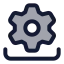 Installingupdates icon with duotone standard style