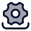 Installingupdates icon with duotone rounded style