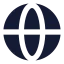 Internet icon with solid standard style