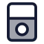 Ipod icon with duotone standard style