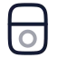 Ipod icon with twotone rounded style
