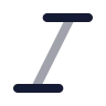 Italic icon preview