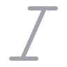 Italic icon preview