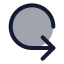 Iterationccw icon with duotone standard style