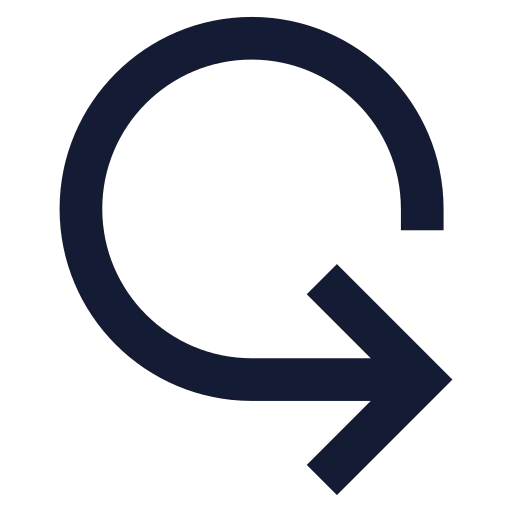 Iteration Ccw Icon in Solid Sharp style