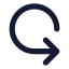 Iterationccw icon with solid standard style