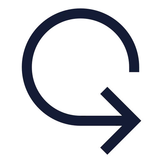 Iteration Ccw Icon in Stroke Sharp style