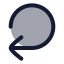 Iterationcw icon with duotone rounded style