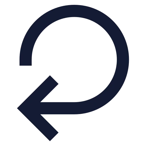 Iteration Cw Icon in Solid Sharp style