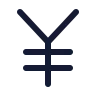 Japanese Yen icon preview