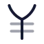 Japaneseyen icon with twotone rounded style