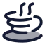 Java icon with duotone standard style