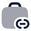 Joblink icon with bulk rounded style