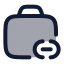 Joblink icon with duotone rounded style