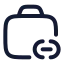 Joblink icon with stroke rounded style