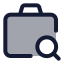 Jobsearch icon with duotone standard style