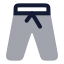 Joggerpants icon with bulk rounded style