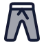 Joggerpants icon with duotone rounded style