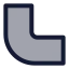 Joinround icon with duotone standard style