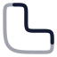 Joinround icon with twotone rounded style