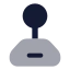 Joystick icon with bulk rounded style